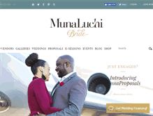 Tablet Screenshot of munaluchibridal.com